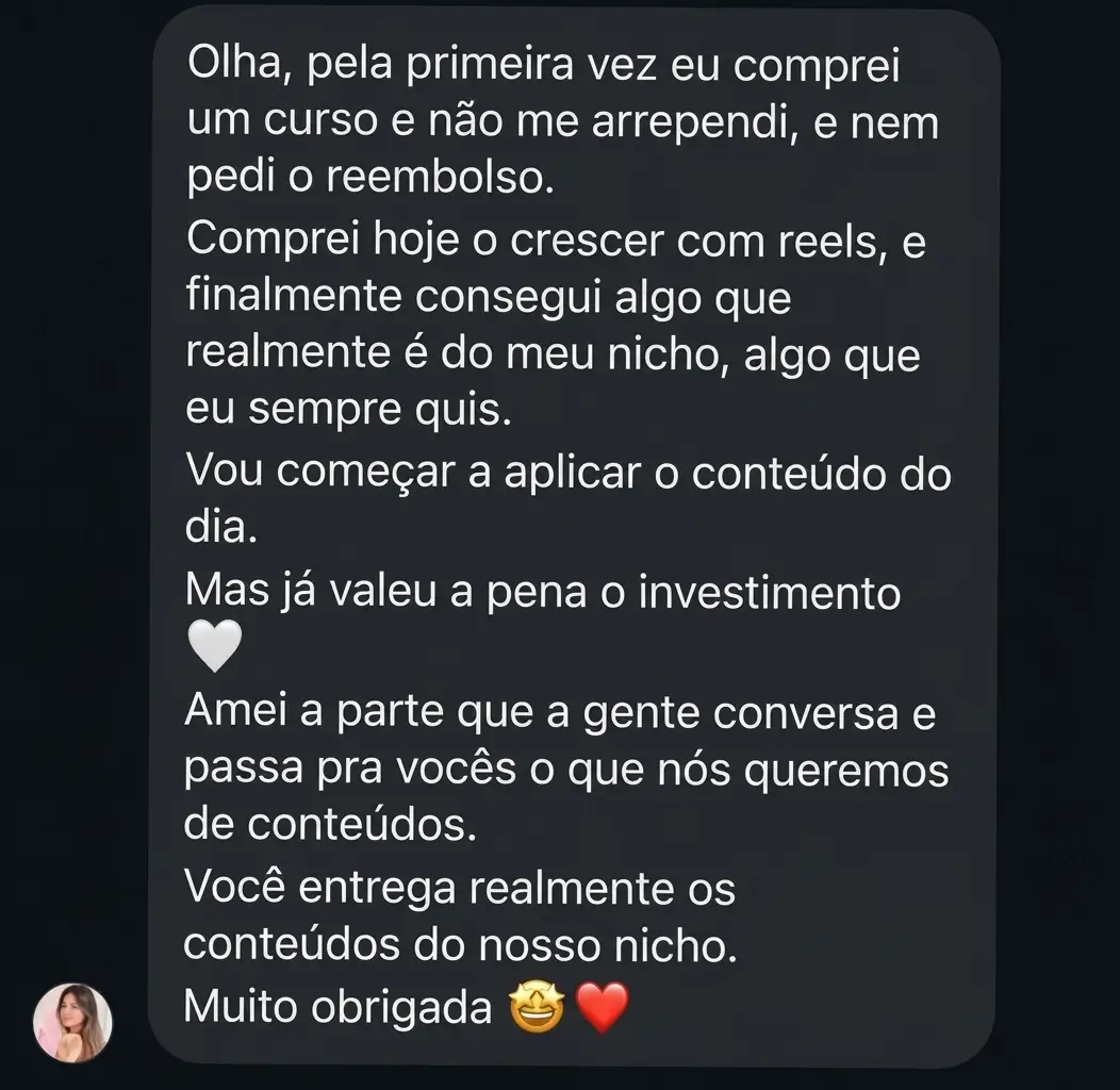 Feedback de aluna 26