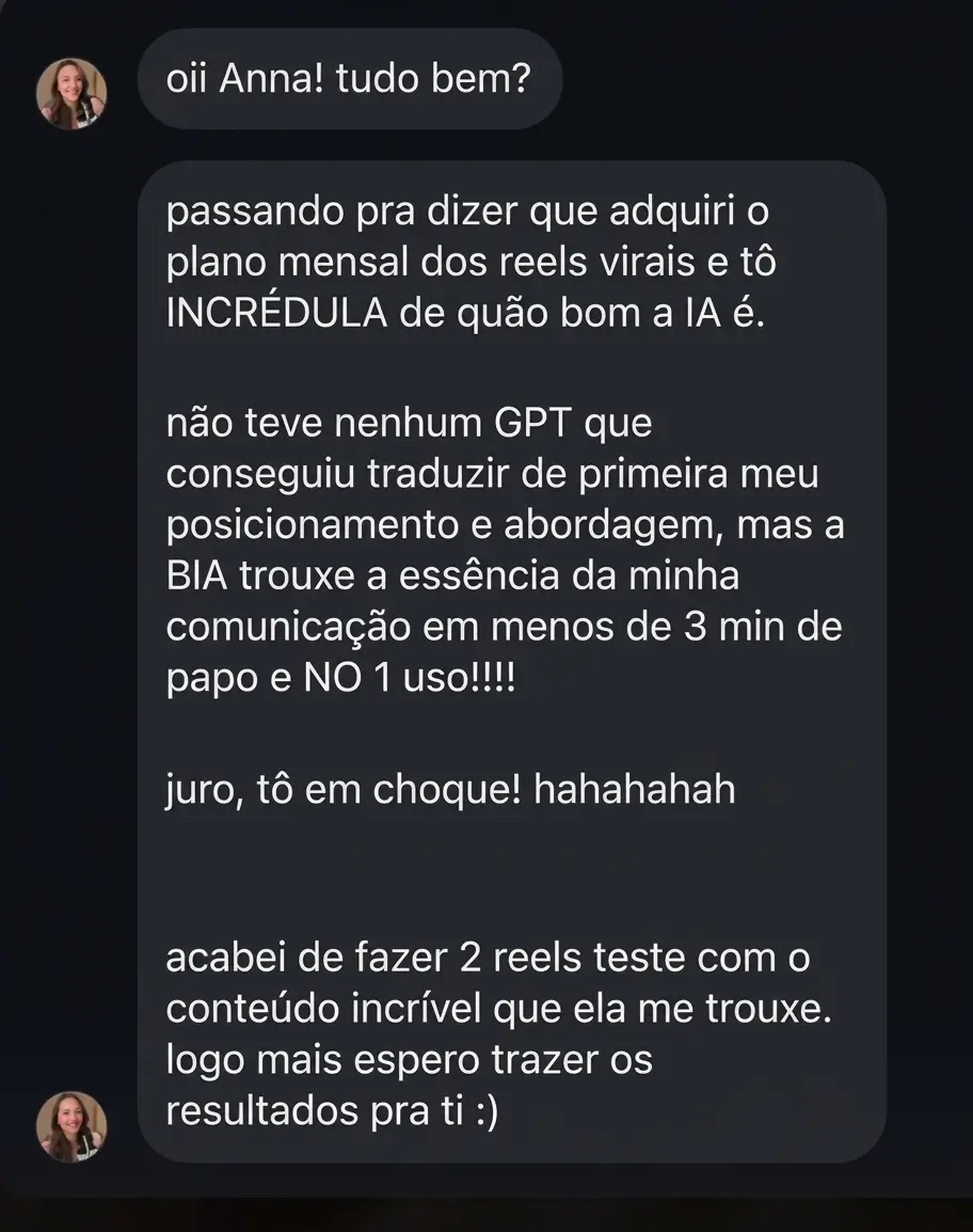 Feedback de aluna 28