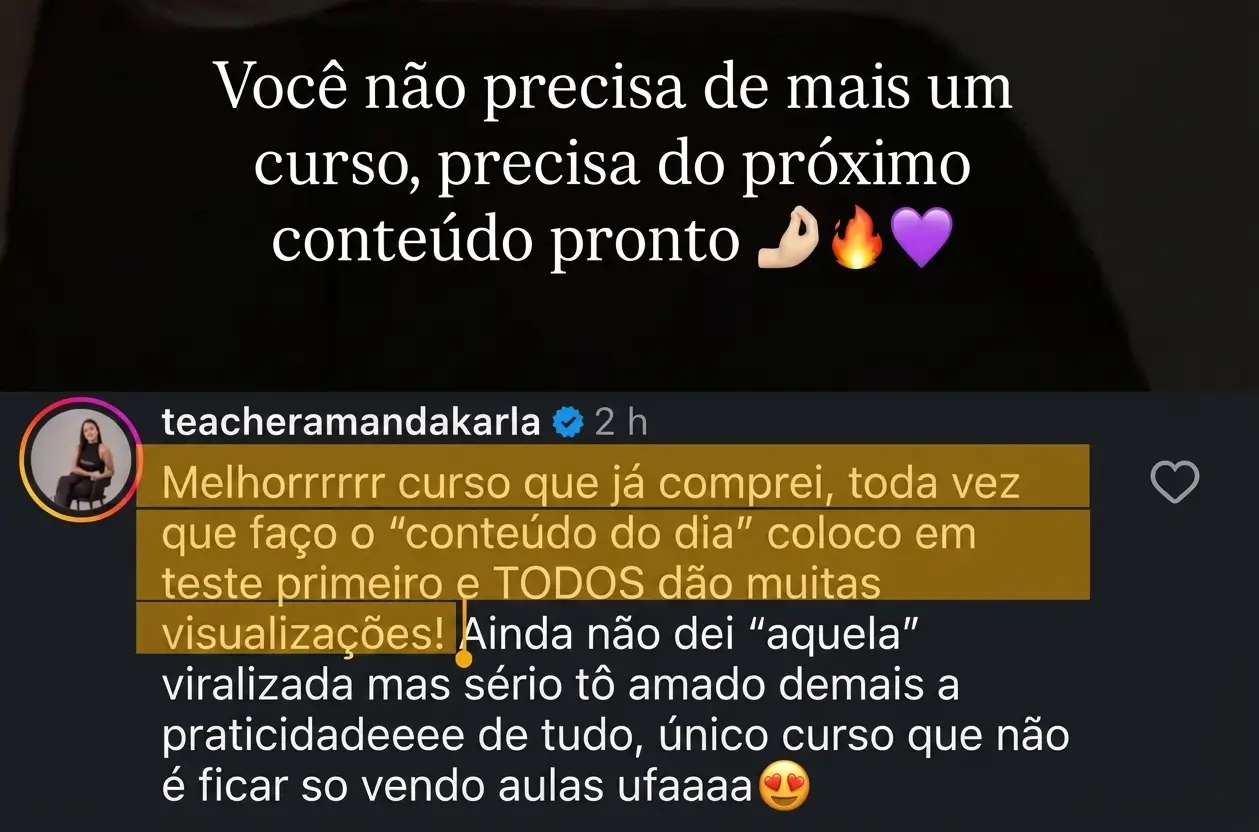 Feedback de aluna 29