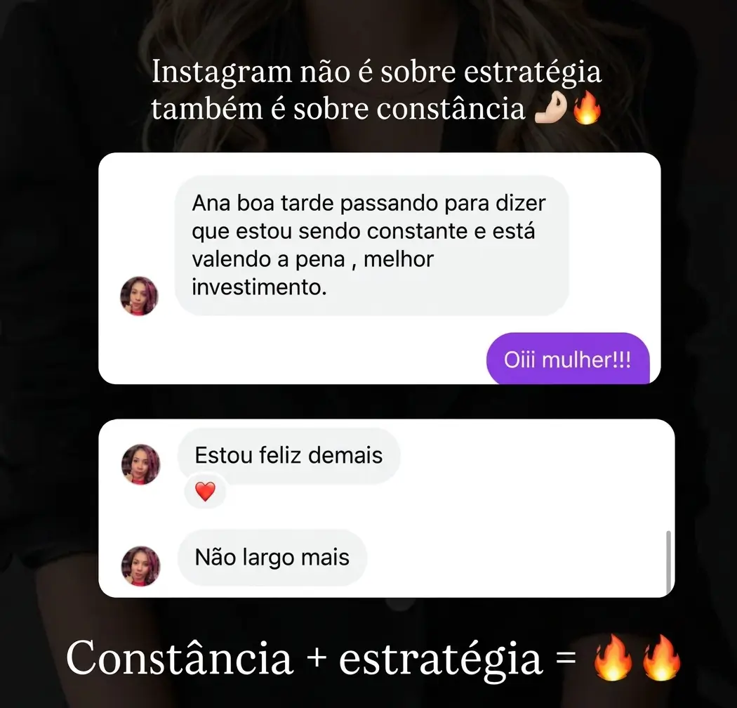 Feedback de aluna 30