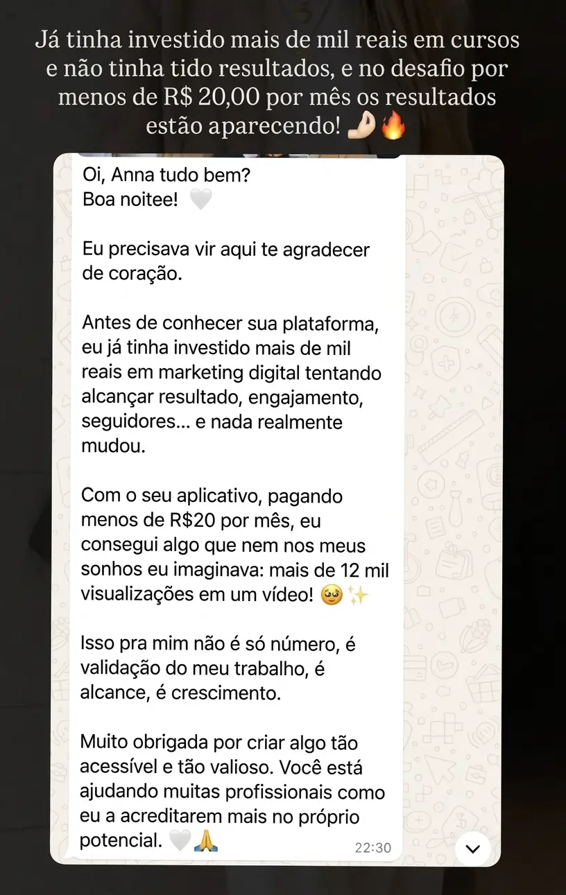 Feedback de aluna 34