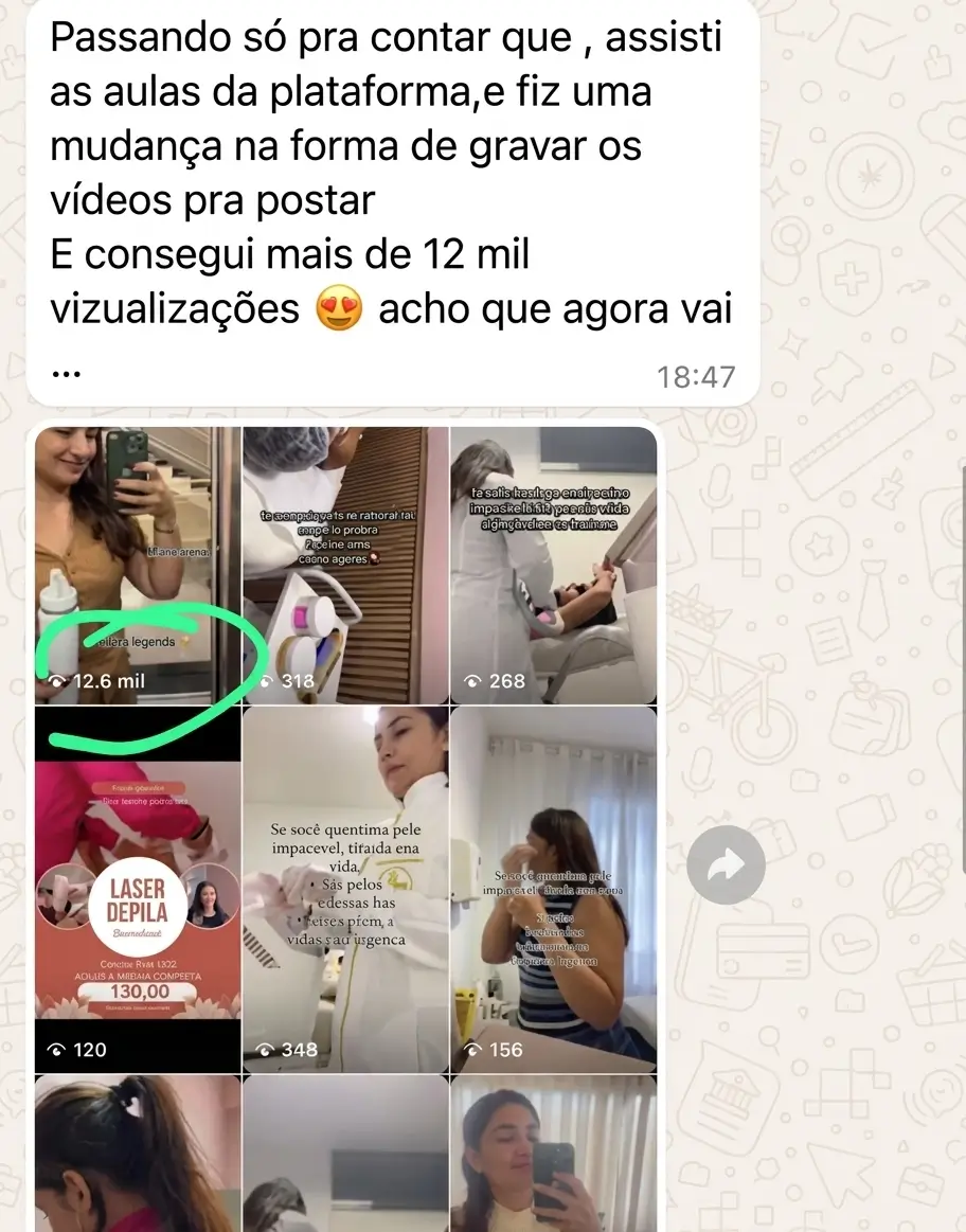 Feedback de aluna 38